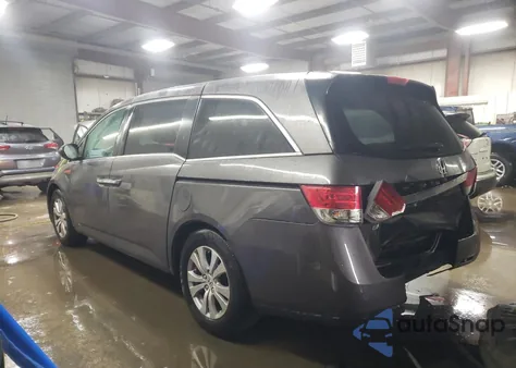 2014 Honda Odyssey Ex-L from USA, damaged, VIN 5FNRL5H6XEB085202
